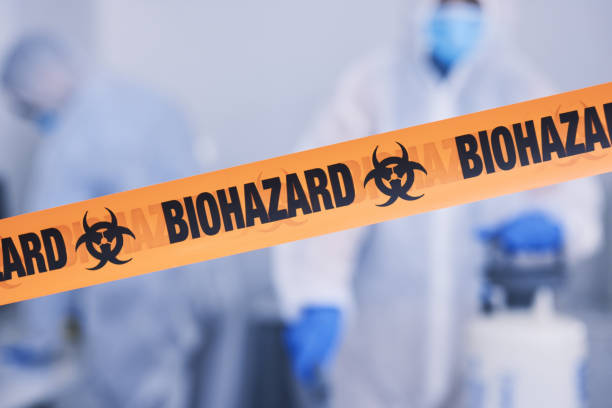 Professional Biohazard technician working in Florence, OR